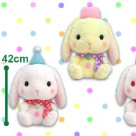 Amuse Pote Usa Loppy big snowman plush - Picture 5 of 5